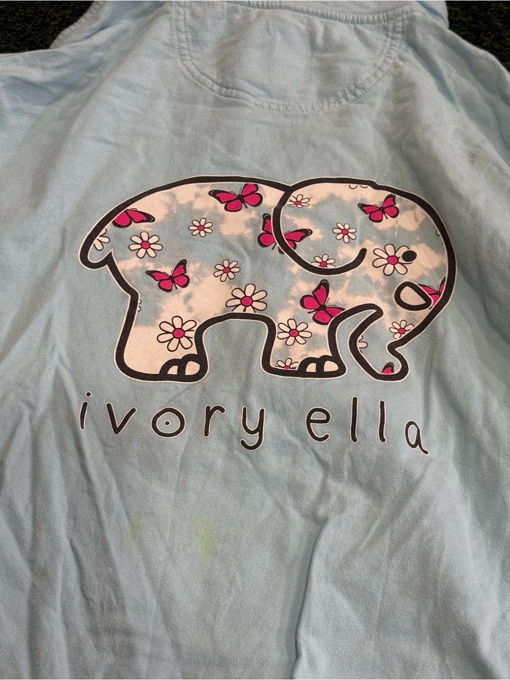 Ivory Ella Hooded Sweatshirt - Butterfly